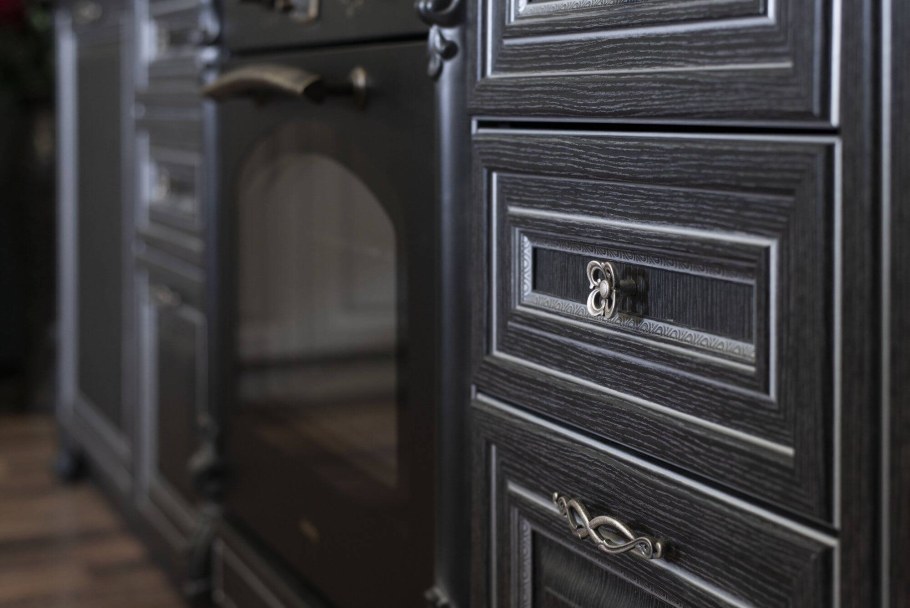 Кухня Италия дуб темный