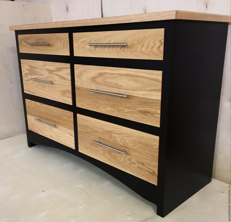 "Стиль лофт 3" комод (ЛДСП)