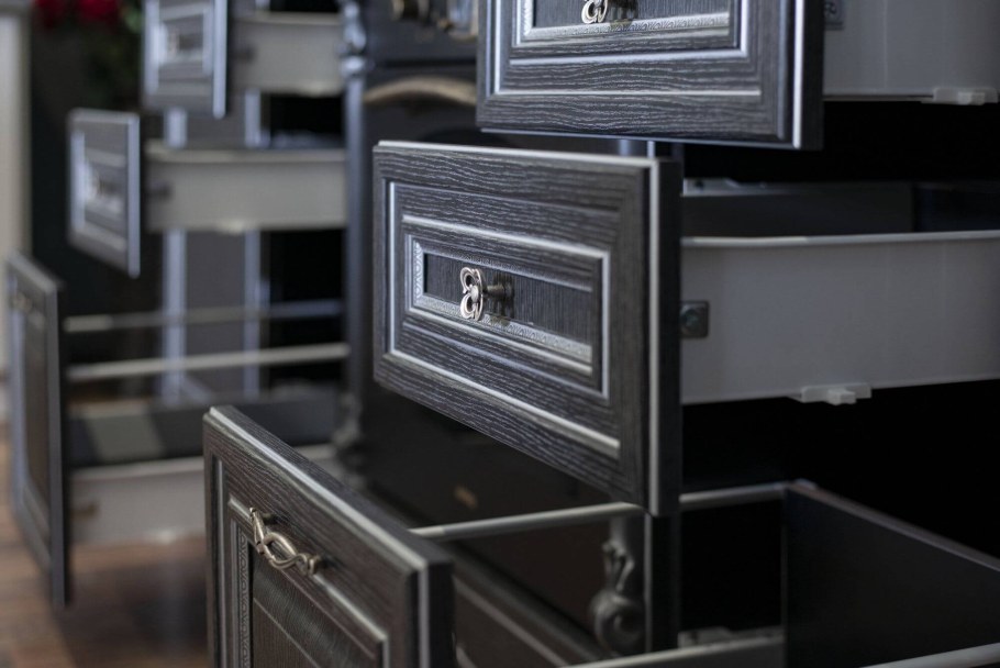 Кухня Италия (чёрный/дуб темный)