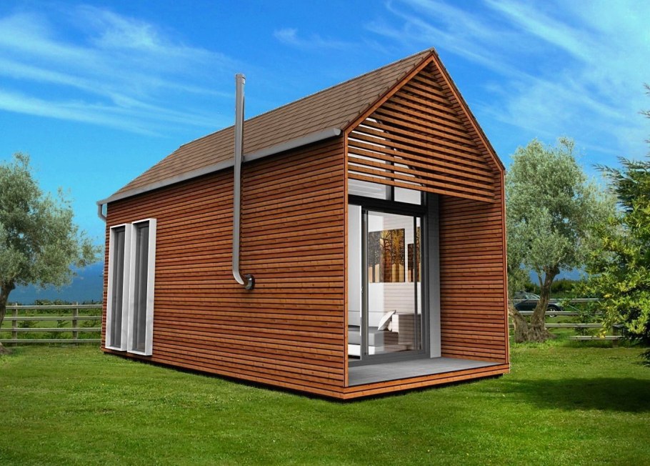 Мини баня барнхаус