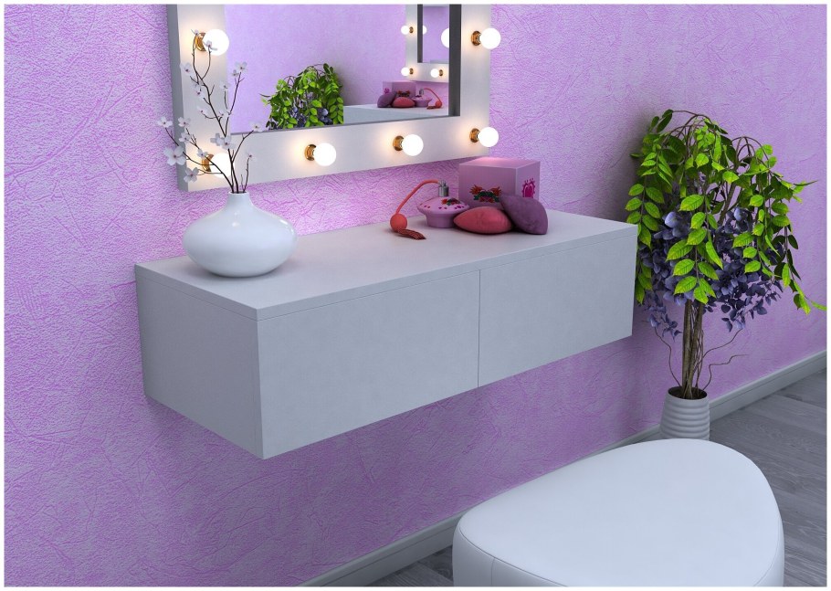 Консоль для макияжа, туалетный столик . Aleal Prestige