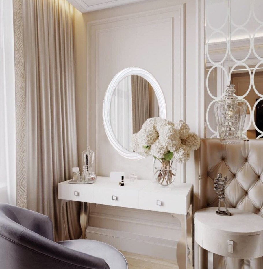 Туалетный столик в интерьере