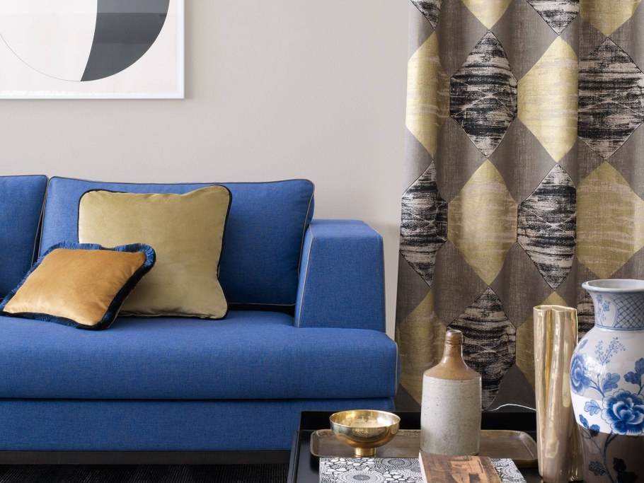 Ткань мебельная с крупным рисунком Zimmer & Rohde