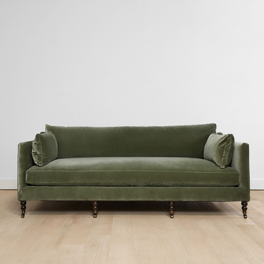 Диван Шарп Velvet оливковый