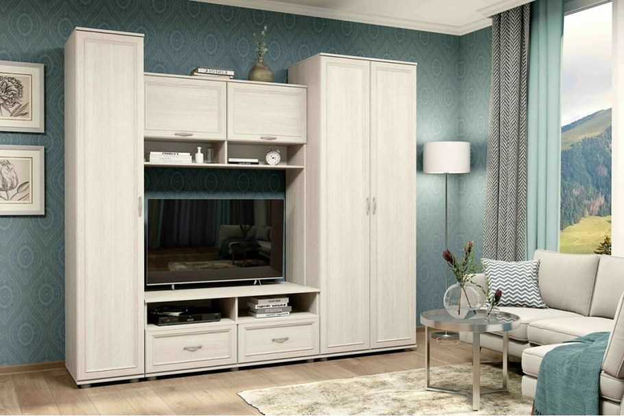 Модульная гостиная классика Пеликан Пенза