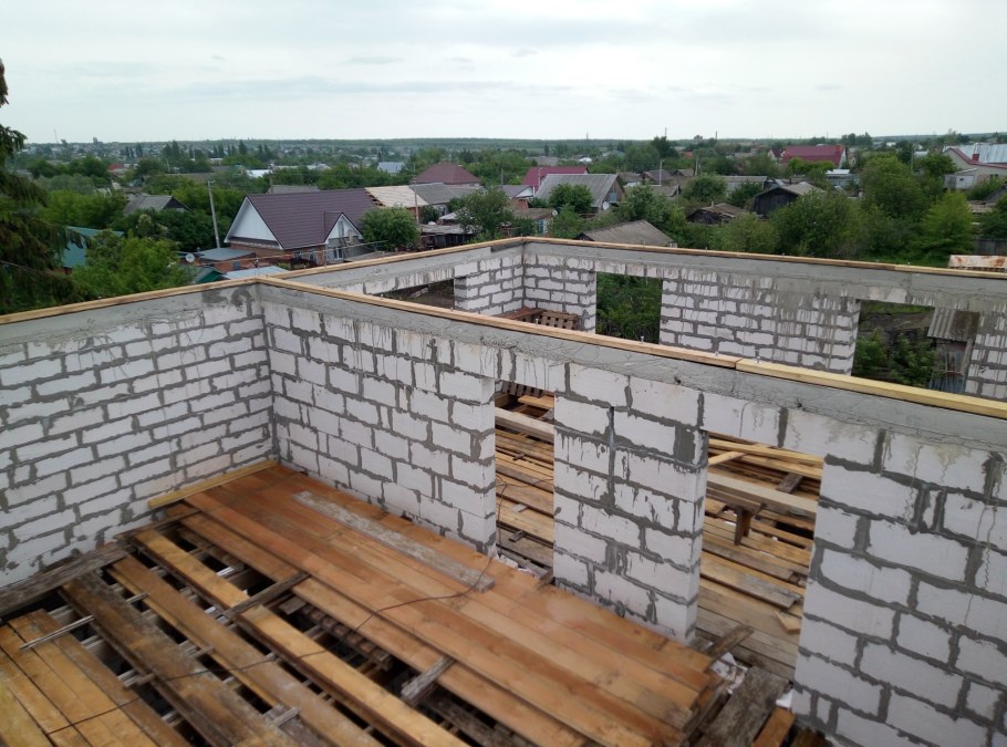 Мауэрлат на газобетон