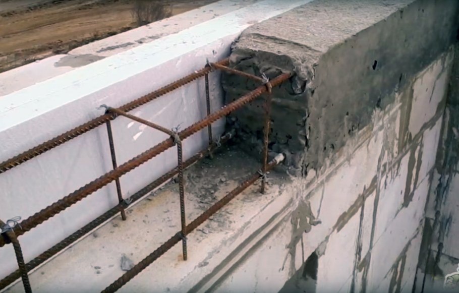 Армопояс для газобетона 200мм под балки