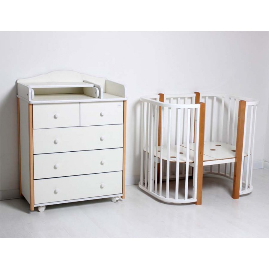 Инканто Нувола кроватка 5 в 1