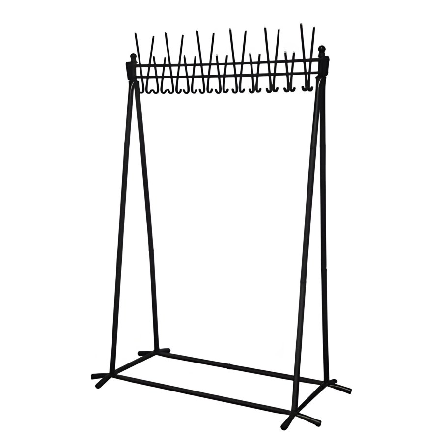 Вешалка гардеробная Attache а-22 на 22 персоны черная