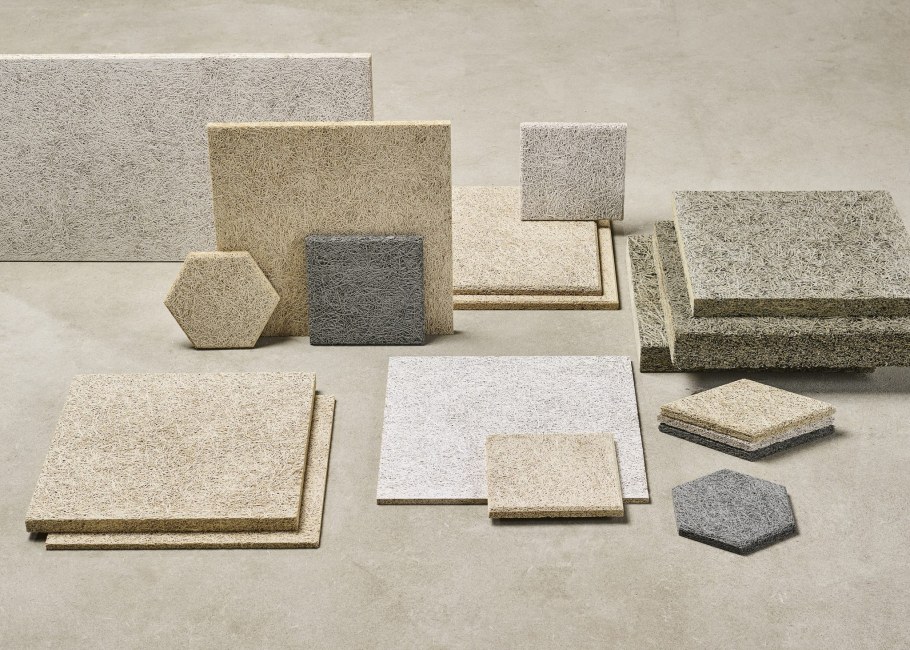 Акустическая фибролитовая плита