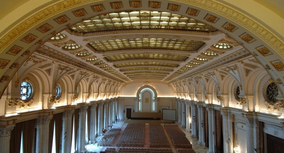 Дворец парламента Бухарест Румыния внутри