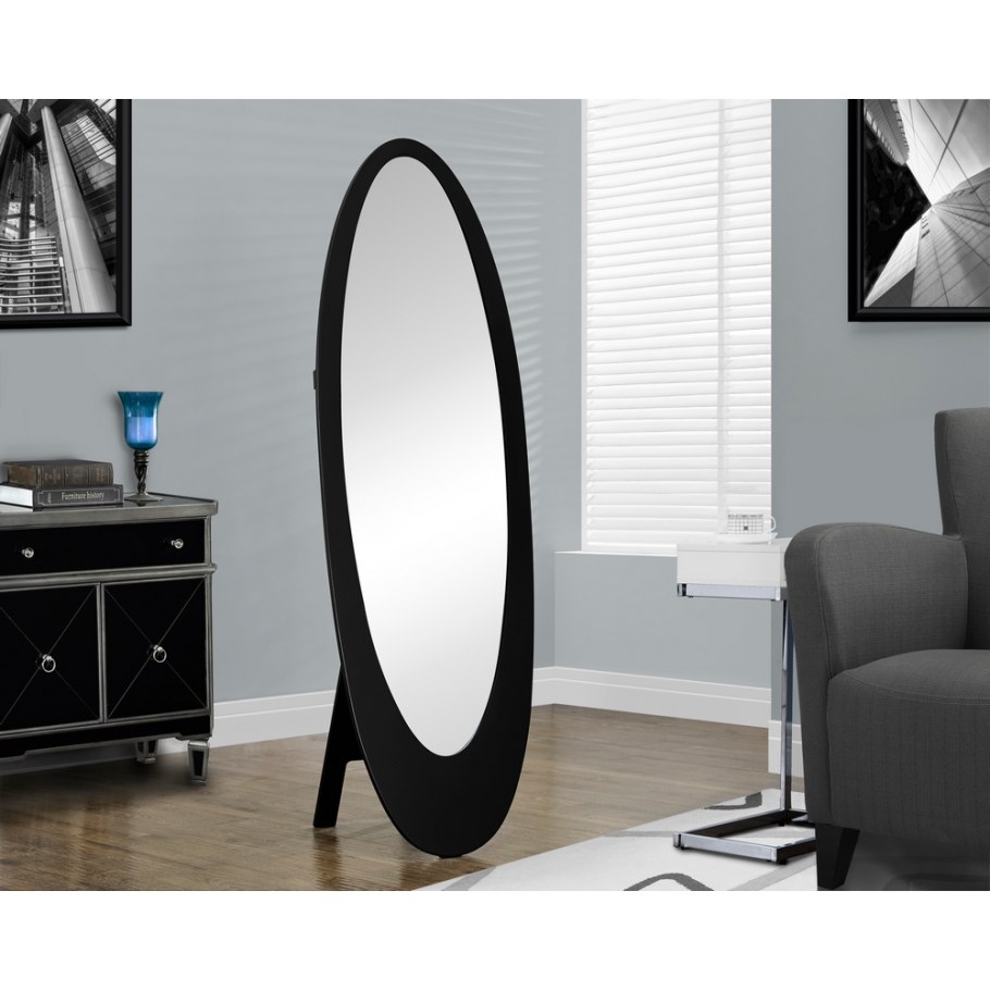 Зеркало напольное овальное