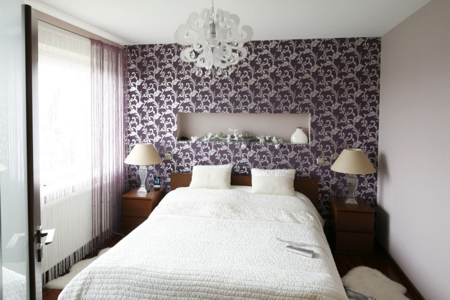 Обои в маленькую комнату