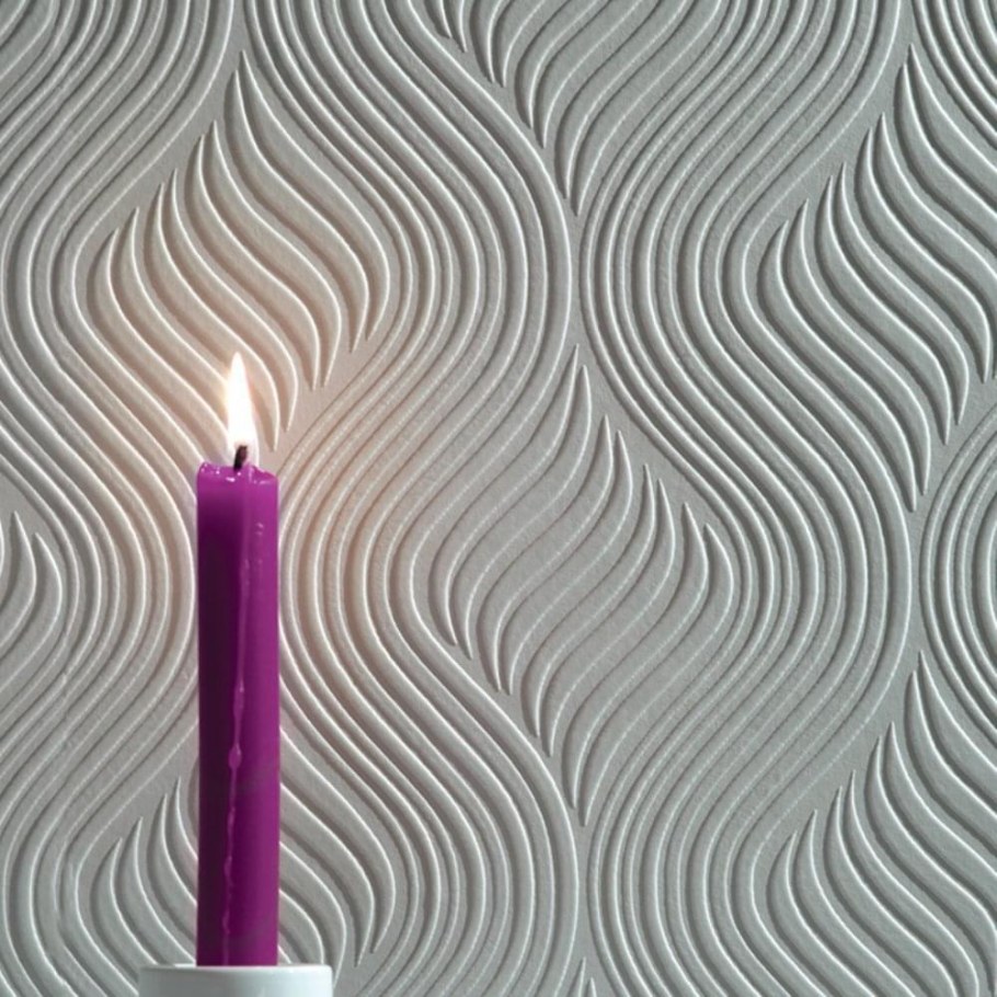 Рисунки на обоях под покраску