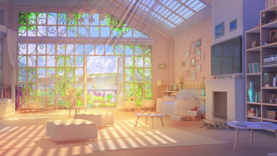 Аниме дом внутри для гача лайф