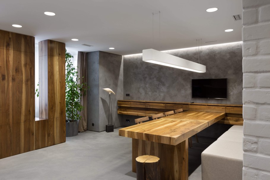 Мебель из дерева хайтек