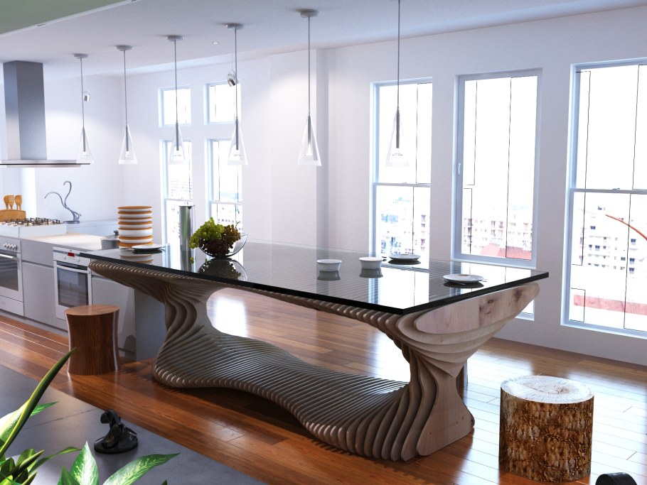 Стиль Параметрика мебель