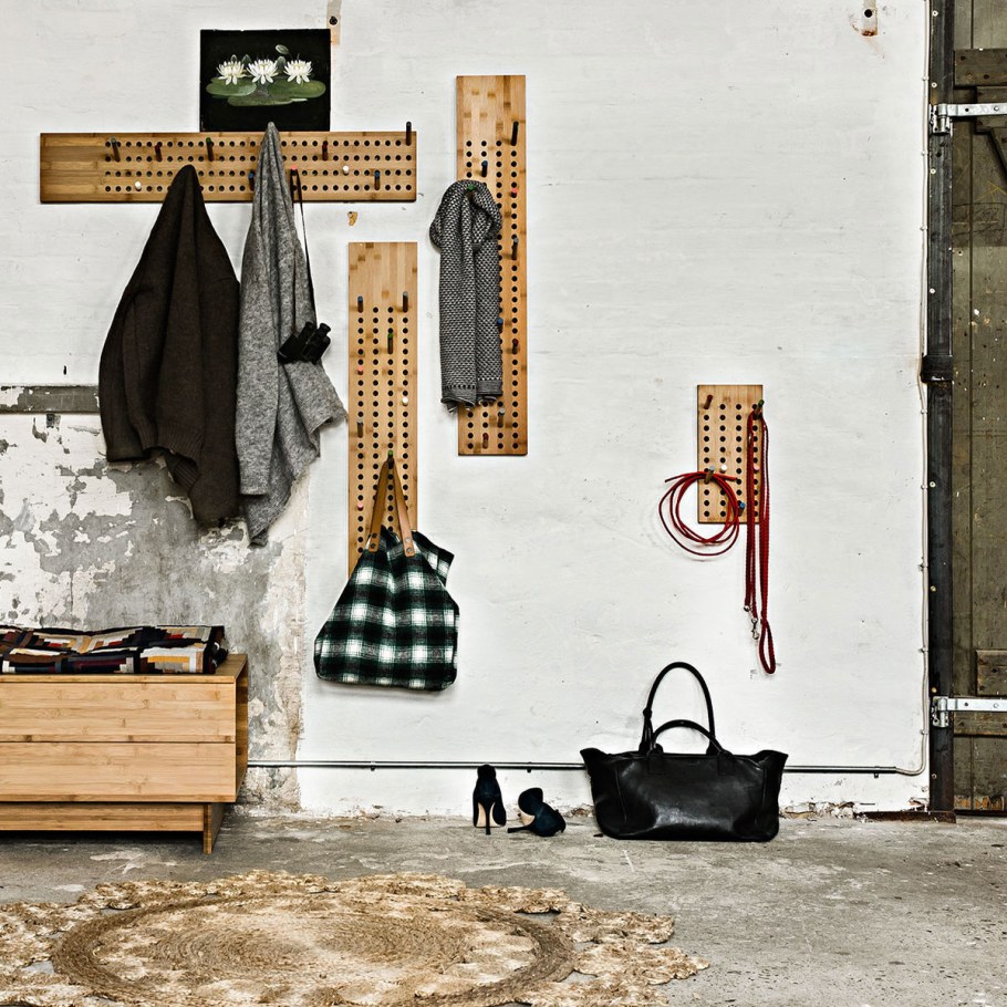 Вешалка в прихожую настенная лофт