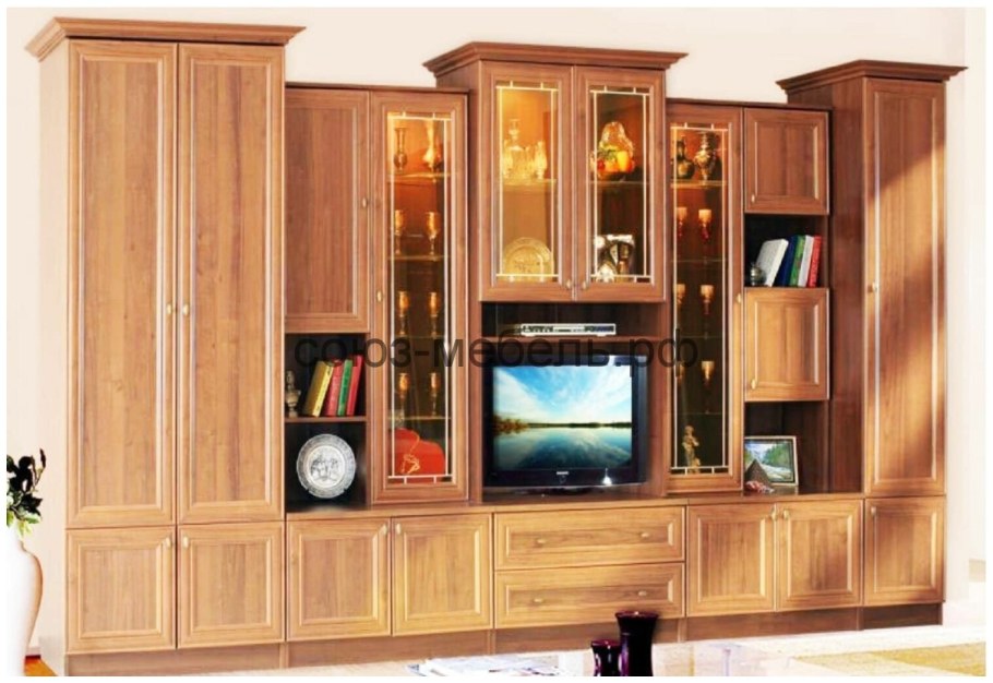 Стенка Диана Люкс Союз мебель