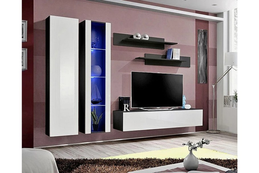 Стенка в гостиную в современном стиле