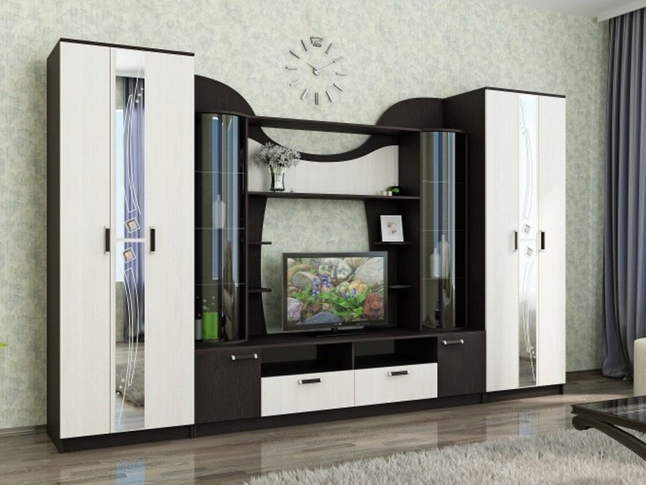 Гостиная премьер венге/дуб молочный