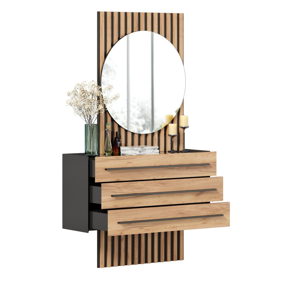 Тумба с зеркалом Неаполь