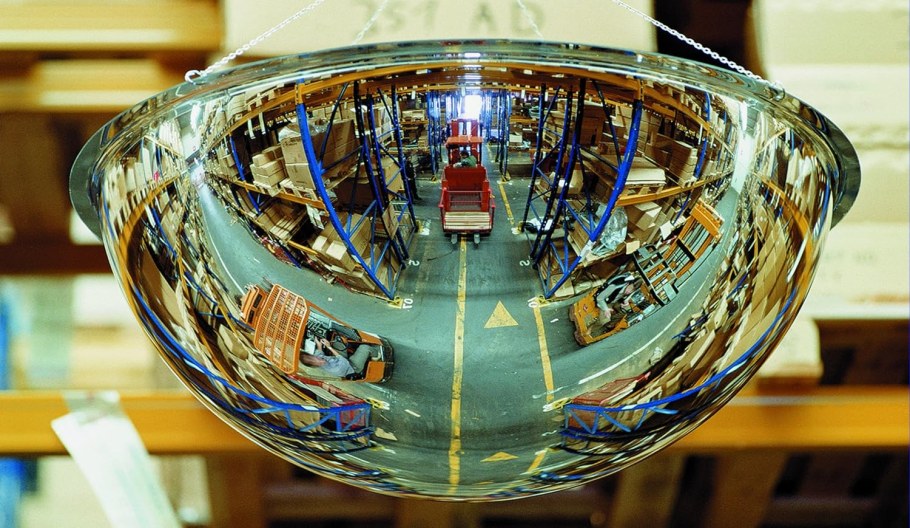 Купольные зеркала безопасности