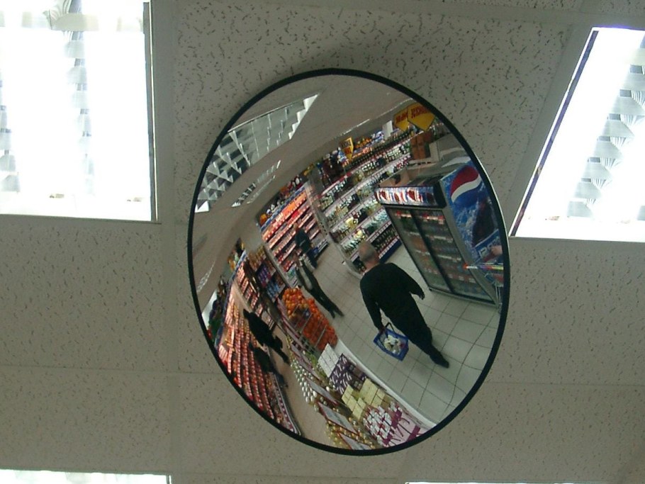 Зеркало обзорное сферическое