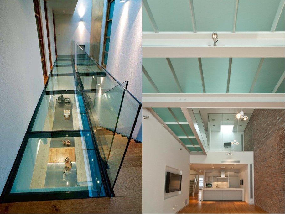 Стеклянный пол