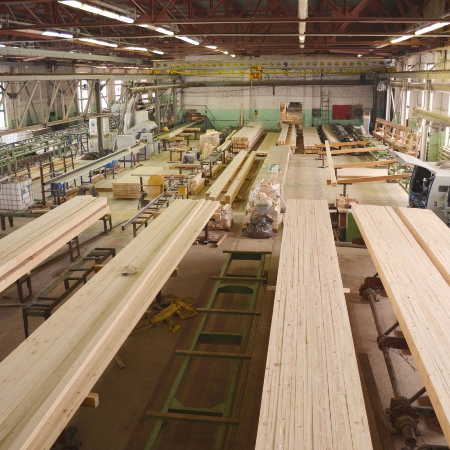 Череповецкий фанерно-мебельный комбинат цех