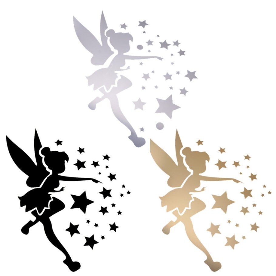 Трафареты феи декор на стену