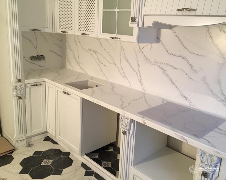 Столешница neomarm NM 201 Calacatta Bianco