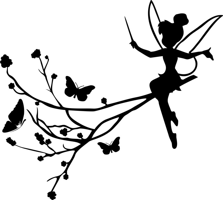 Трафареты Фея