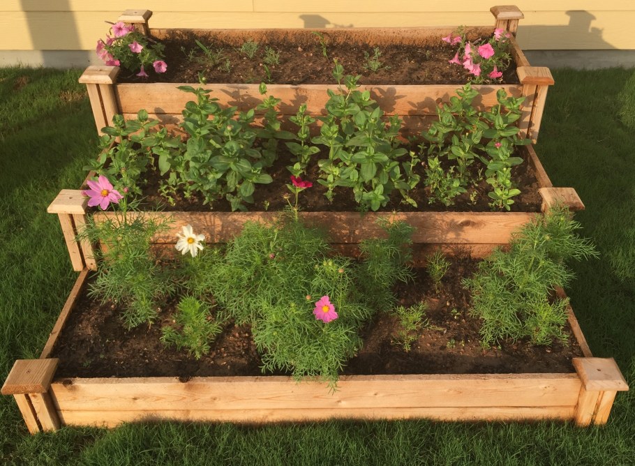 Многоярусные клумбы