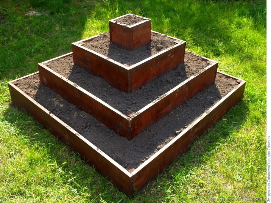 Пирамидные грядки