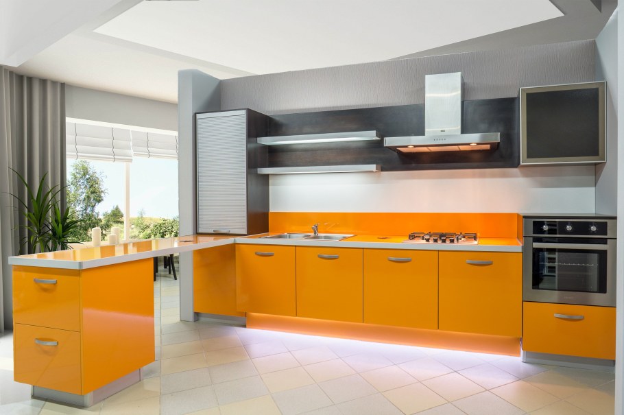 Мандарины на кухне