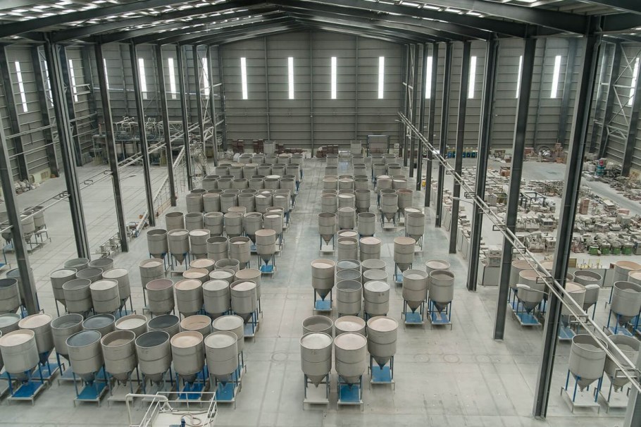 Цех по производству керамической плитки