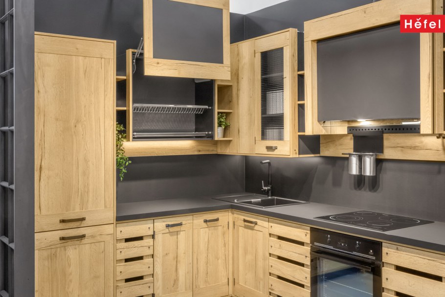 Кухня сосна массив Леруа Мерлен