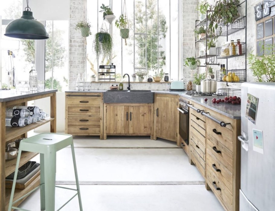 Кухня в стиле Натюрель