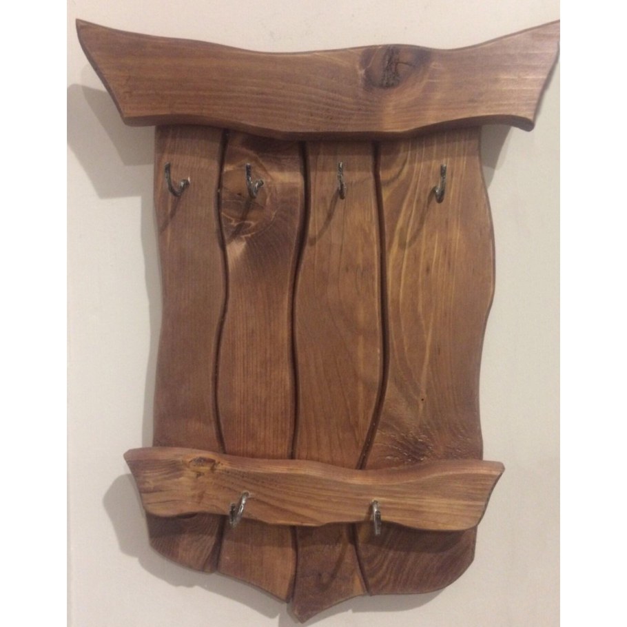 Вешалка под старину из дерева