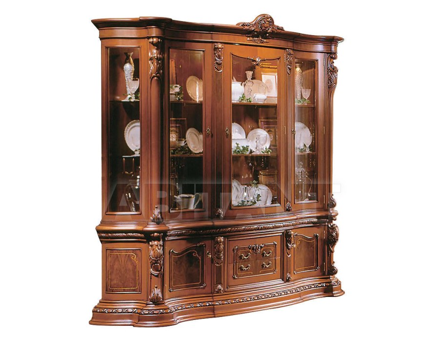 Моблеса Честер витрина четырехдверная Антикварио