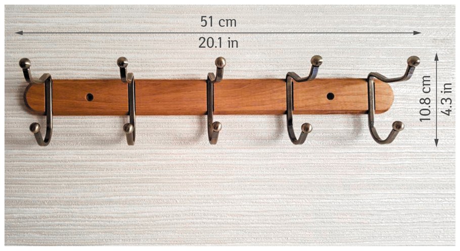 Вешалка Tatkraft Charm 3 крючка