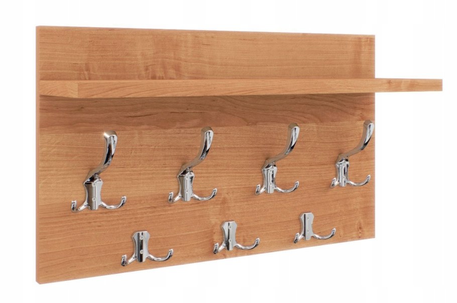 Вешалка настенная дуб золотой