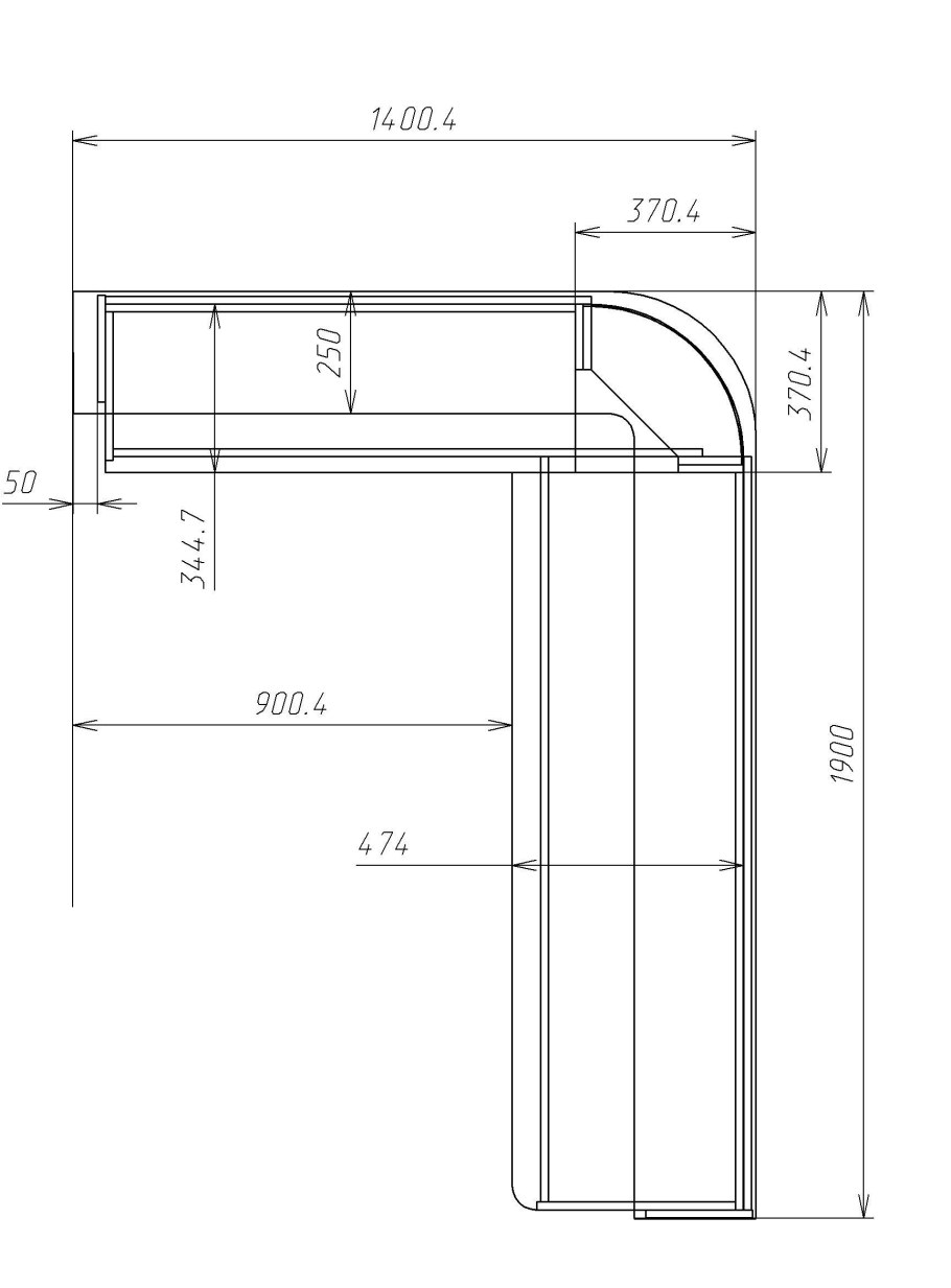 Высота стойки ресепшн стандарт