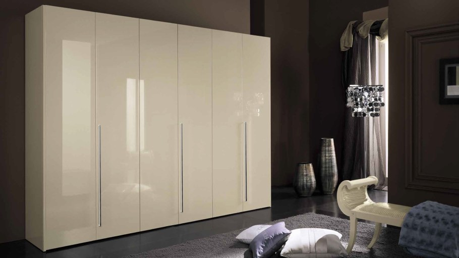 Шкаф распашной Scandi 4 Vanilla глянец