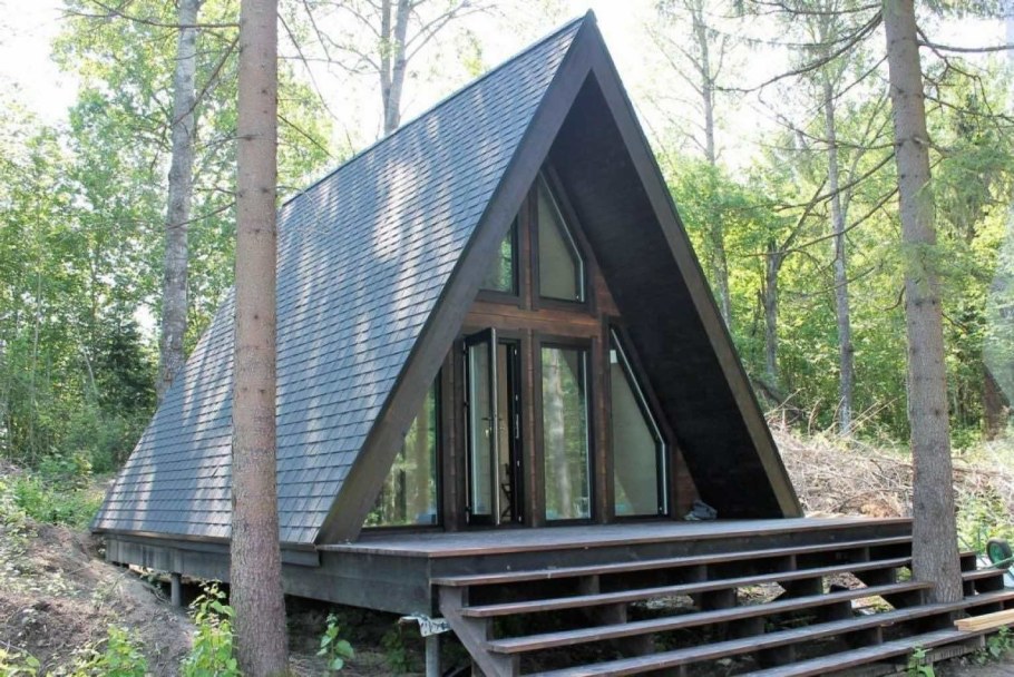 Дом шалаш а фрейм проект