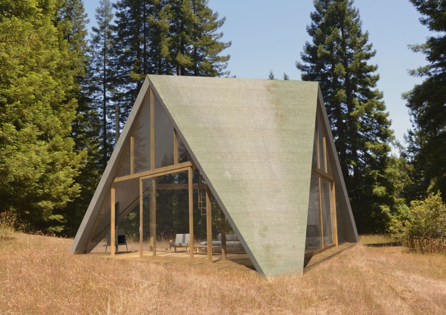 Дом треугольной формы