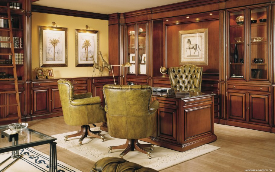 Интерьер домашнего кабинета