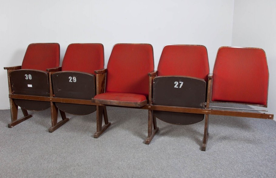 Кресла в советских кинотеатрах