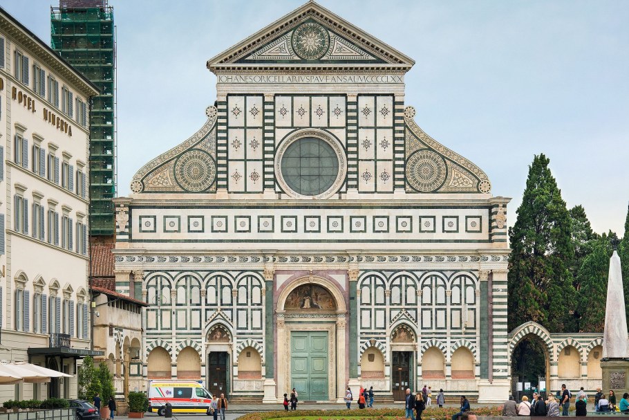 Леон Баттиста Альберти Санта Мария новелла